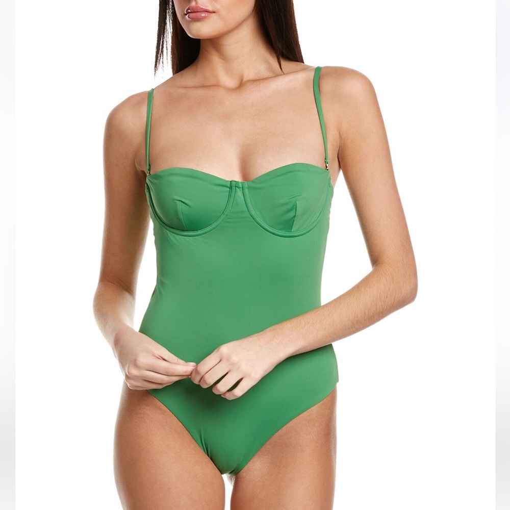 WeWoreWhat balconette One-Piece swimsuit